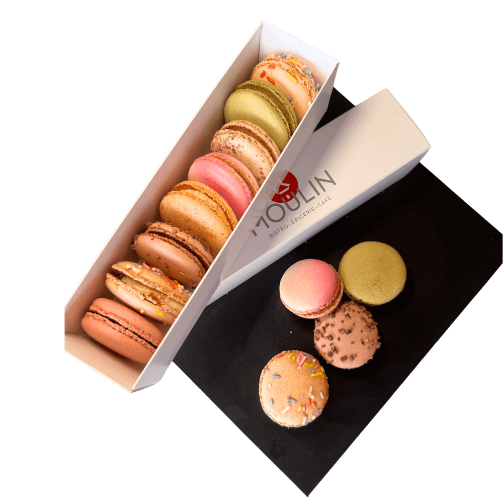 The box of Macarons