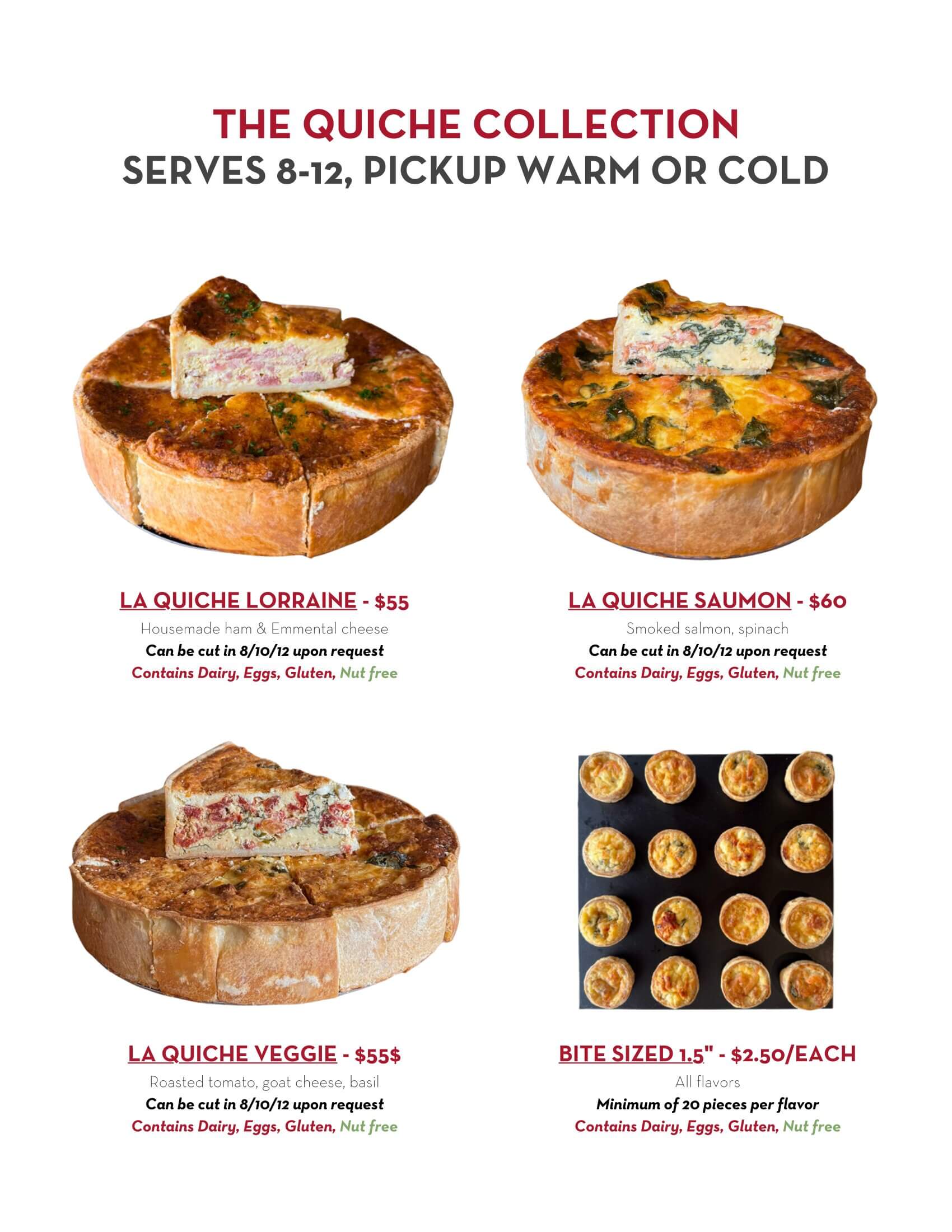 Catering Catalog website 06